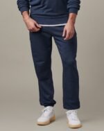Tims Unisex French Terry Joggers - Navy Marl