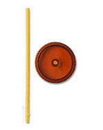 24oz Plastic Straw Tumbler – French Retro Logo - Image 2