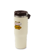 30oz Stainless Steel Top Handle Tumbler - French Retro Logo - Image 2