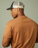 Tims Trucker Hat - Denim/Maple - Image 2